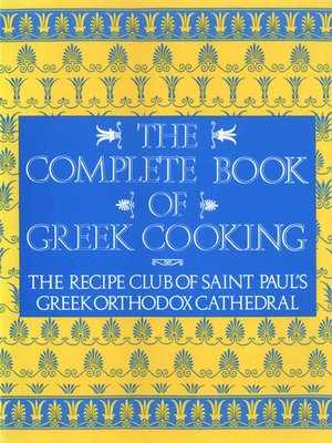 cover image of The Complete Book of Greek Cooking